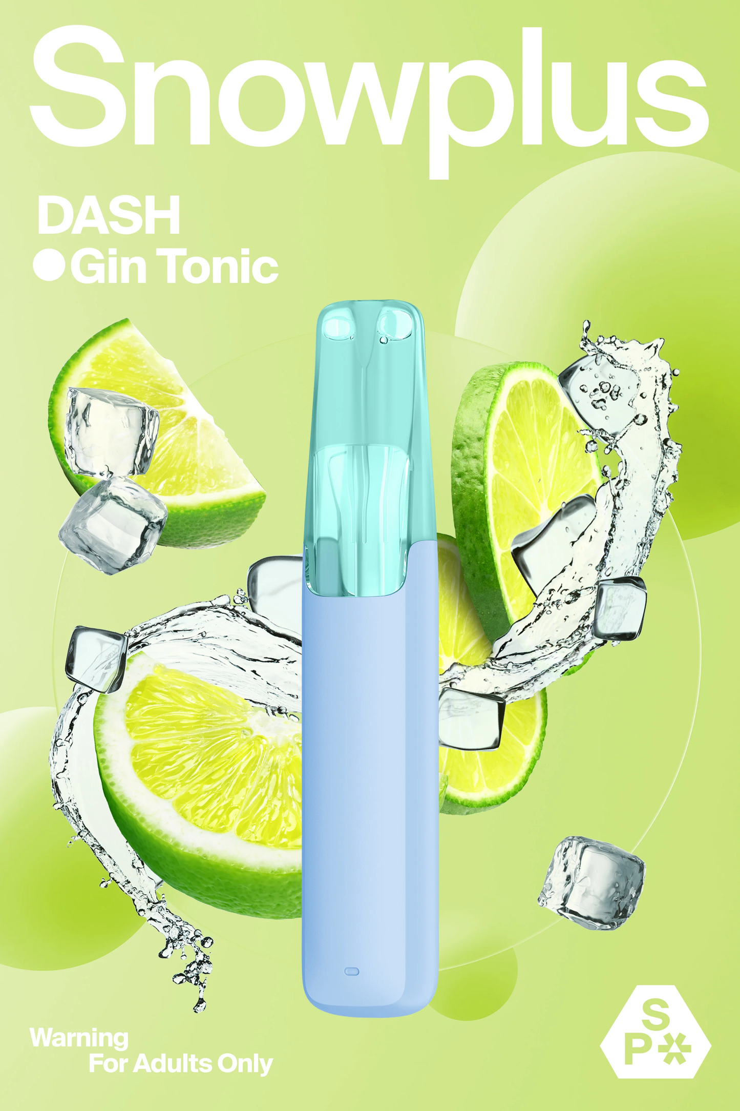 Snowplus DASH 4000 Puffs - Gin Tonic
