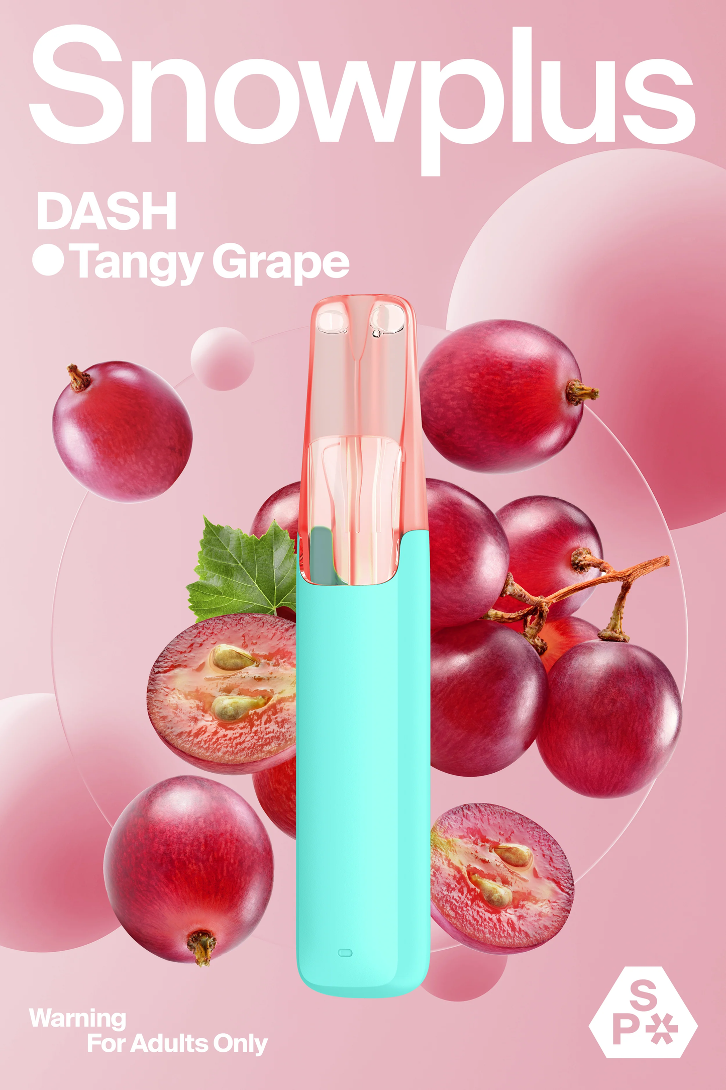 Snowplus DASH 4000 Puffs - Tangy Grape