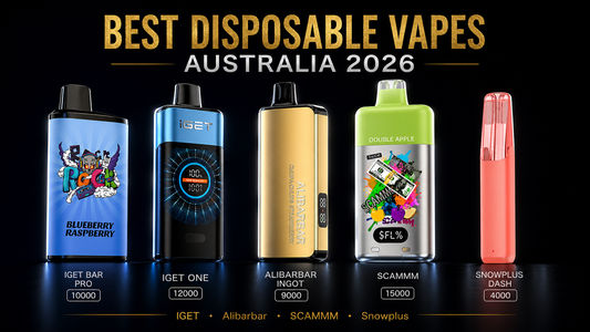 Best Disposable Vapes Australia 2026: IGET vs Alibarbar vs SCAMMM vs Snowplus