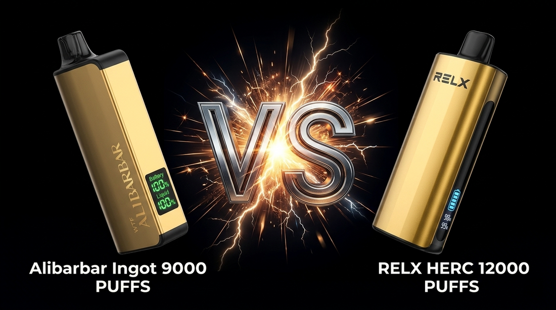 Alibarbar Ingot 9000 vs RELX HERC 12000 Australia 2026: Display vs Simplicity Comparison