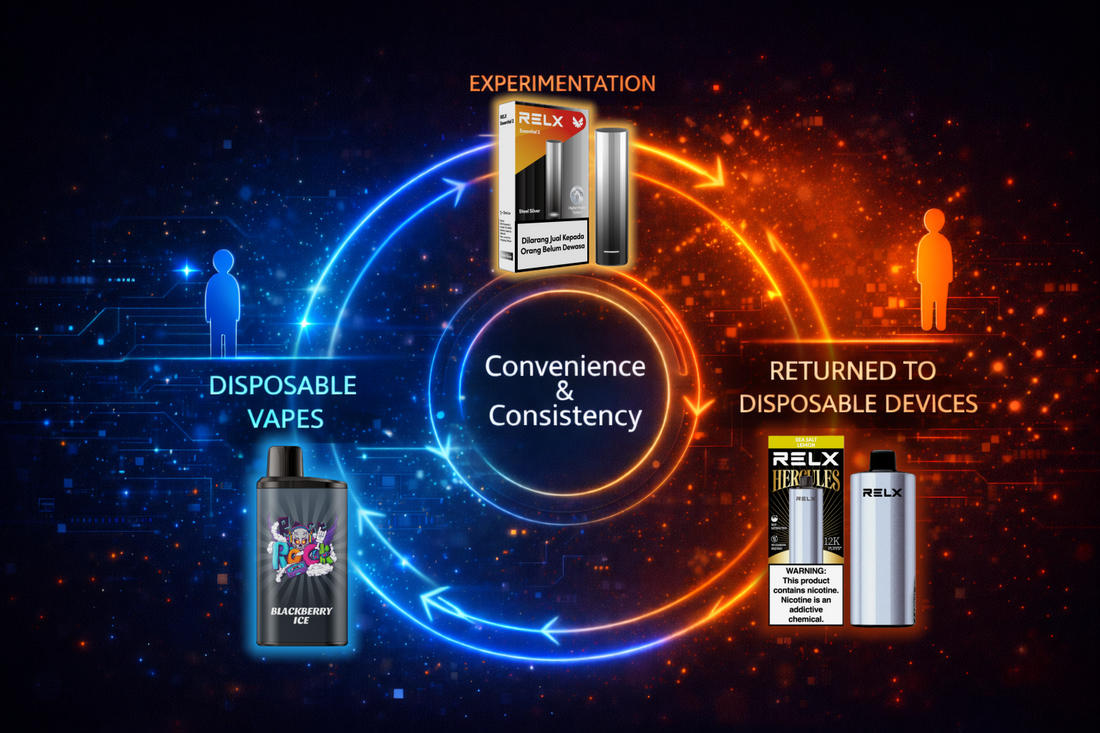 Why Some Vapers Switch Back to Disposable After Using Pod Systems