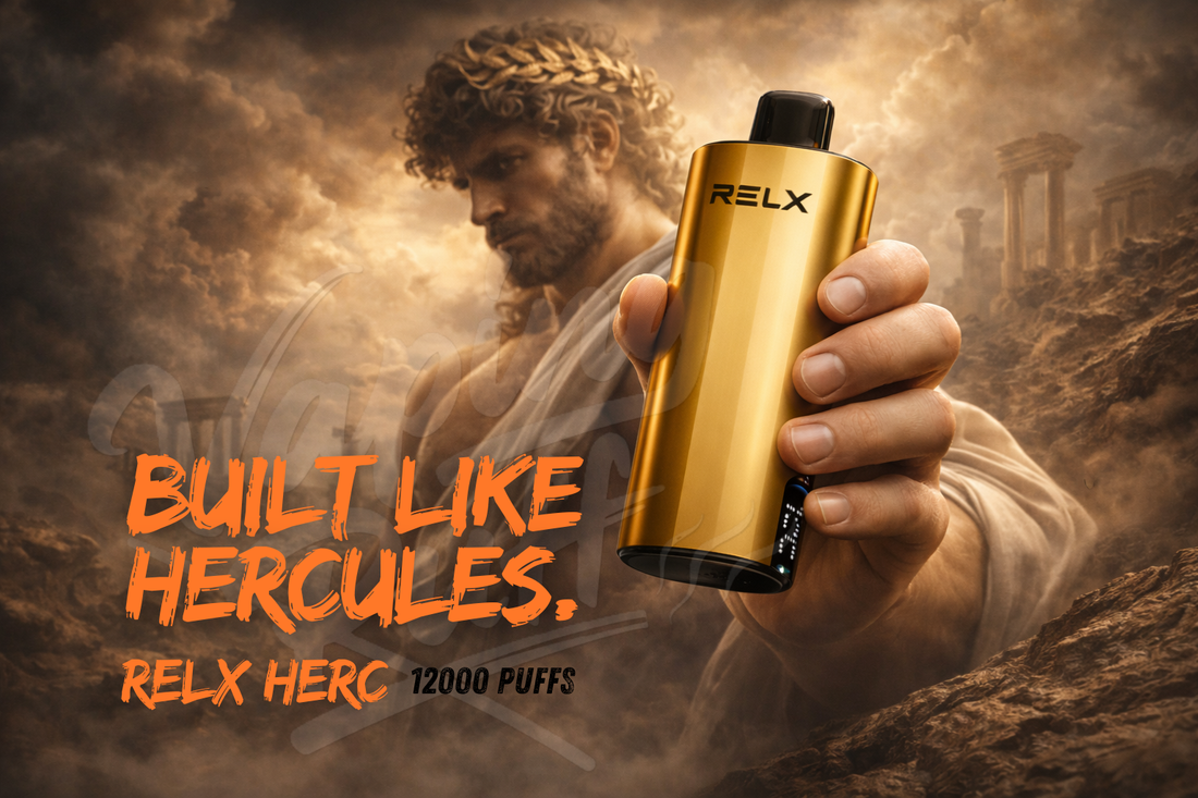 RELX HERC 12000 Puffs Disposable Vape Review: Features, Flavors & Performance