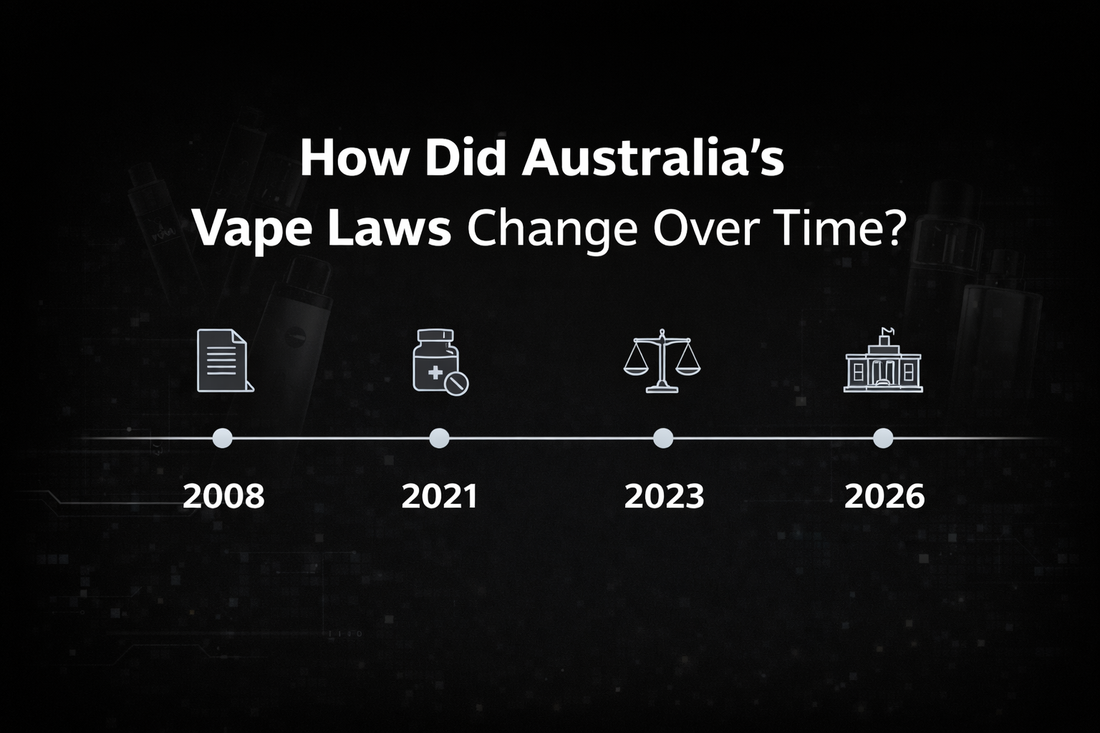 How Did Australia’s Vape Laws Change Over Time?