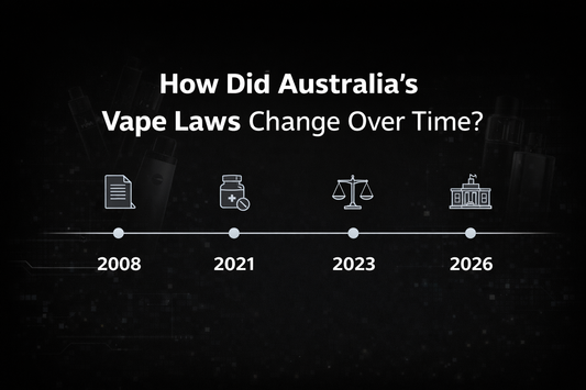 How Did Australia’s Vape Laws Change Over Time?