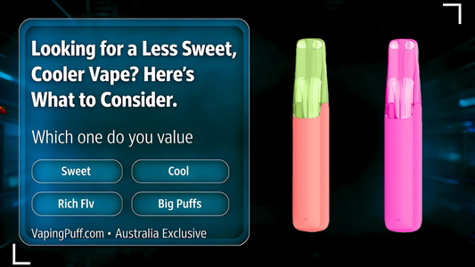 Looking for a Less Sweet, Cooler Vape? Here’s What to Consider.