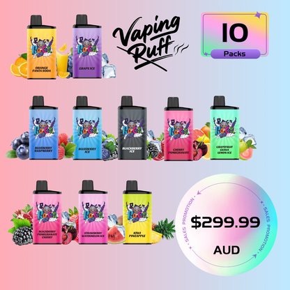 10 x IGET Bar Pro 10000 Puffs  $299.99 AUD