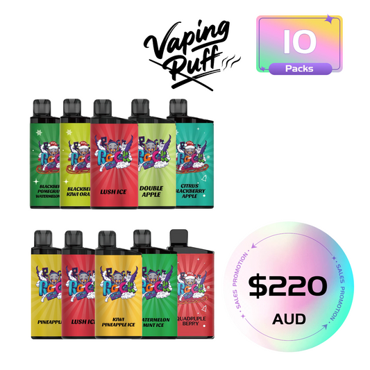 10 x IGET Bar 3500 Puffs $220.00 AUD