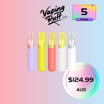 5 x Snowplus DASH 4000 Puffs $124.99 AUD