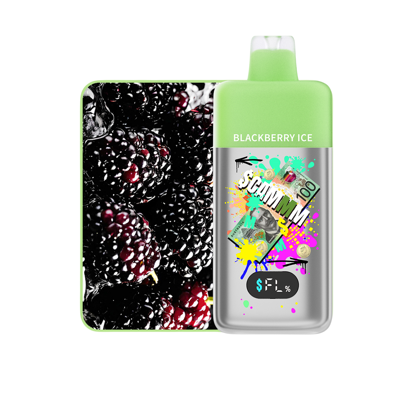 $cammm 15000 Puffs - Blackberry Ice