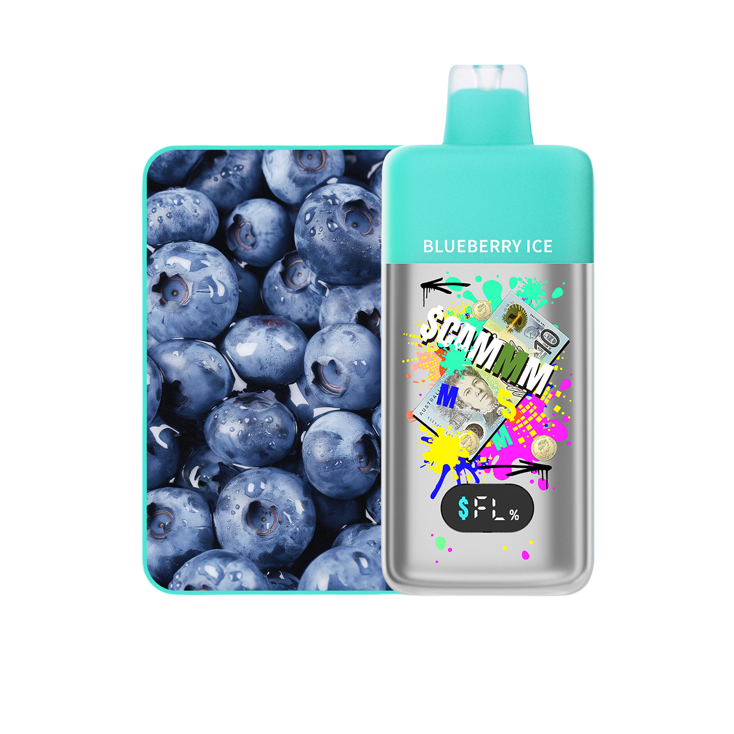$cammm 15000 Puffs - Blueberry Ice