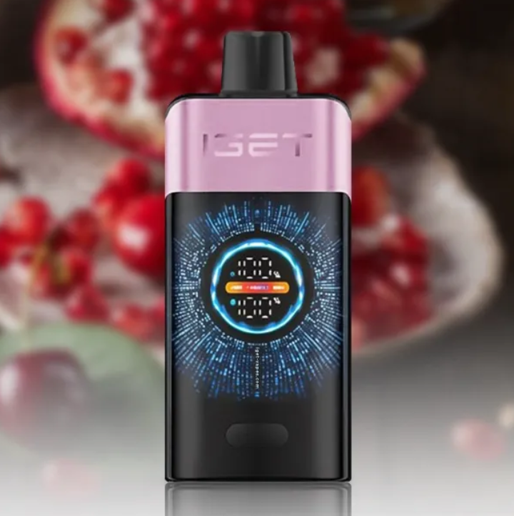 IGET One 12000 Puffs - Cherry Pomegranate