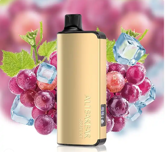 Alibarbar Ingot 9000 Puffs - Grape lce