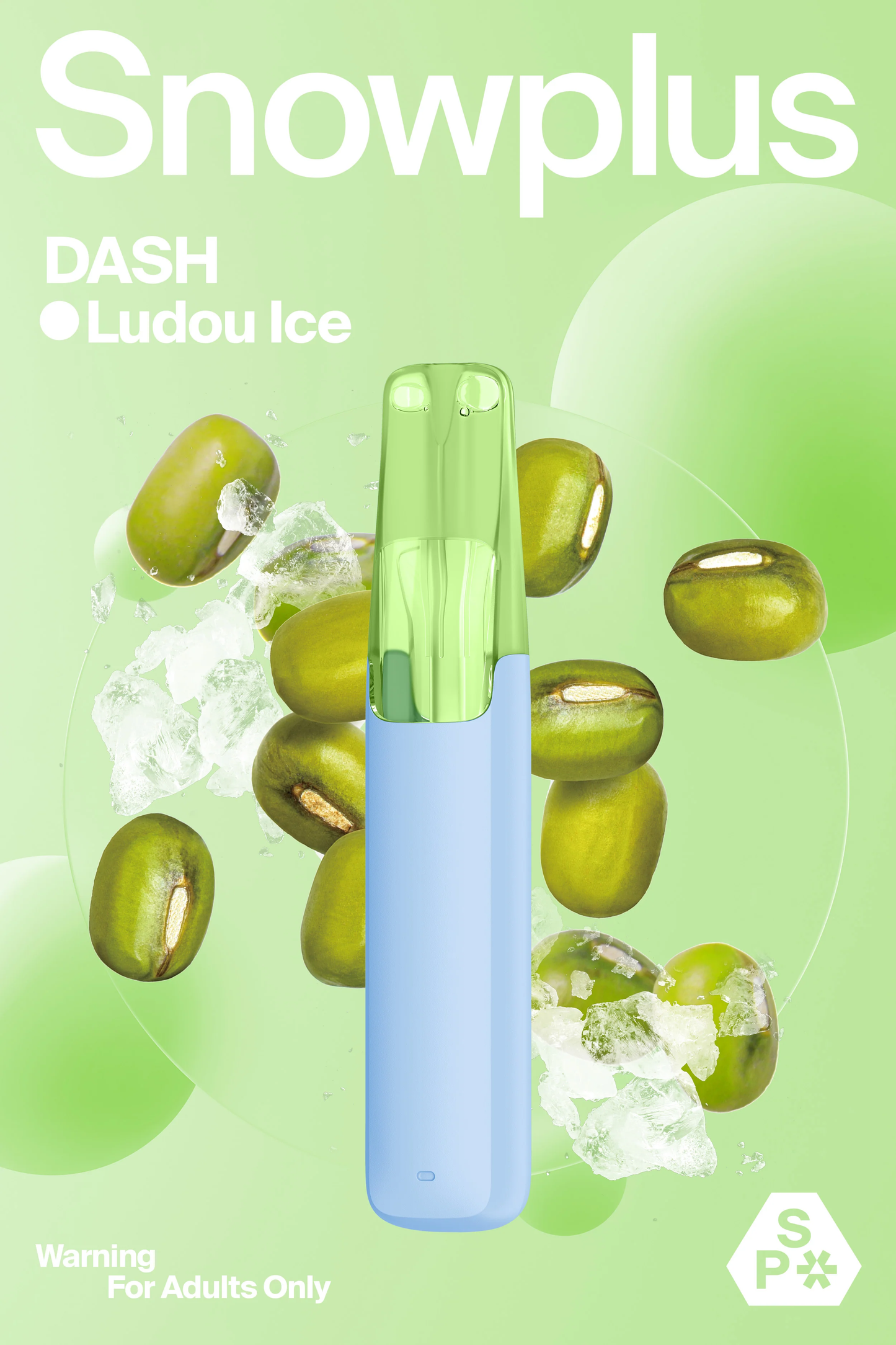 Snowplus DASH 4000 Puffs - Ludou Ice