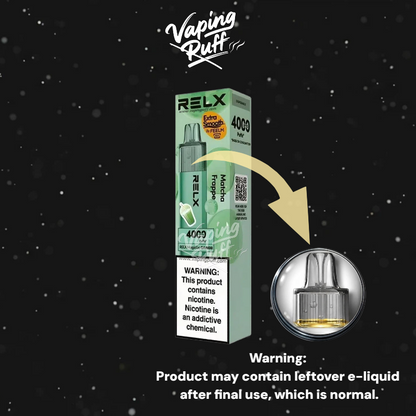 5 x Relx MagicGo 4000 Puffs $144.99 AUD