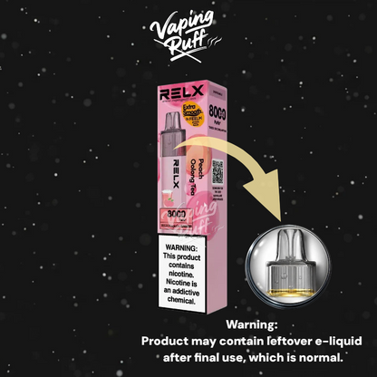 5 x Relx MagicGo 4000 Puffs $144.99 AUD