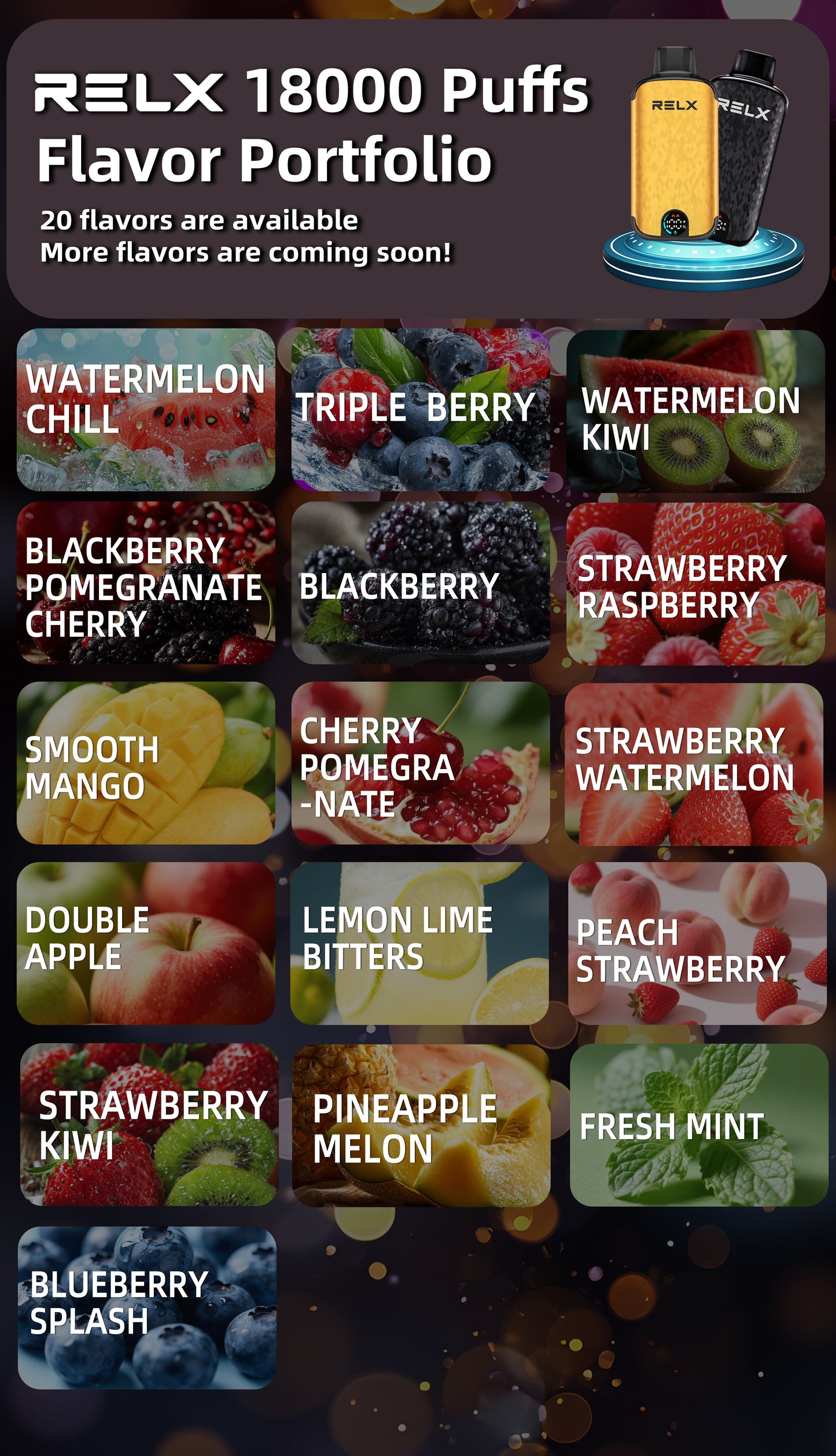 RELX Sparta 18000 Puffs