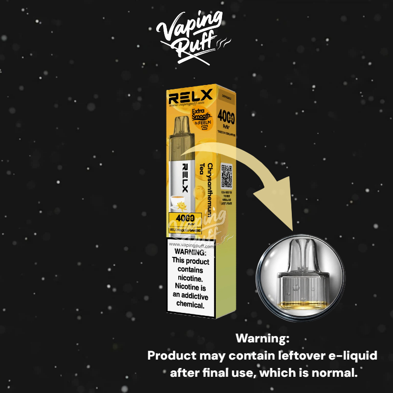5 x Relx MagicGo 4000 Puffs $144.99 AUD
