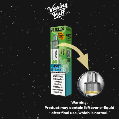 5 x Relx MagicGo 4000 Puffs $144.99 AUD