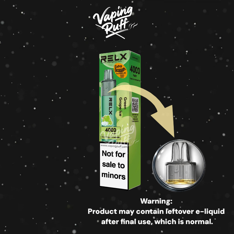 disposable vapes rex ga 5 × Relx MagicGo GA 4000 Puffs Bundle – Strong Throat Hit