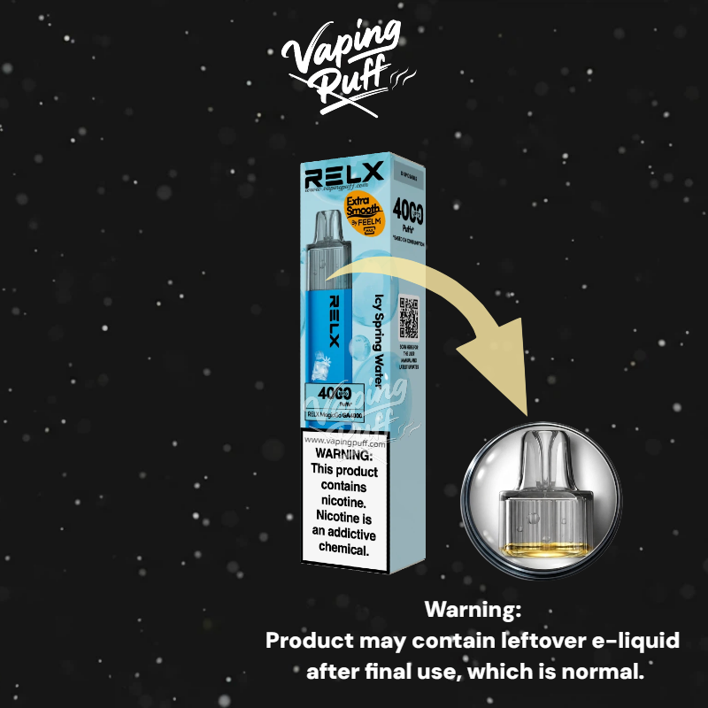 5 x Relx MagicGo 4000 Puffs $144.99 AUD