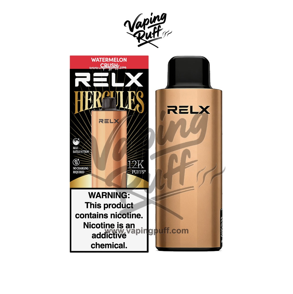 10 x Relx Herc 12000 Puffs $459.99 AUD