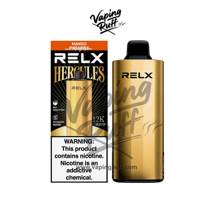 10 x Relx Herc 12000 Puffs $459.99 AUD