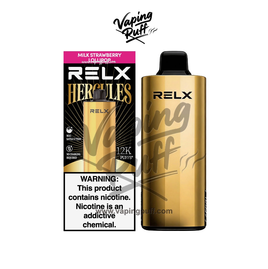 10 x Relx Herc 12000 Puffs $459.99 AUD