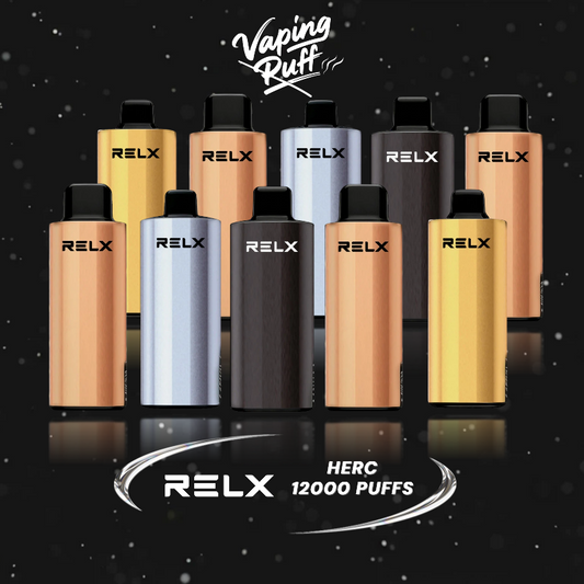 10 x Relx Herc 12000 Puffs$ 319.99 AUD