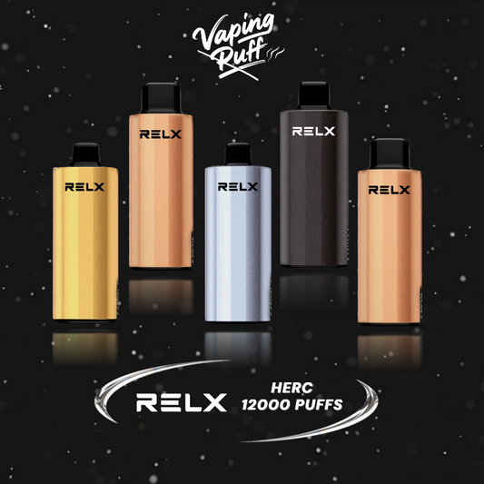 5 x Relx Herc 12000 Puffs $ 164.99 AUD