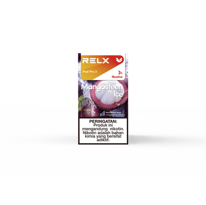 RELX Pod 650 puffs disposable vape in Mangosteen Ice – buy online at VapingPuff Australia.