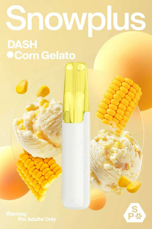 Snowplus Dash 4000 Puffs Disposable Vape – Corn Gelato Flavour